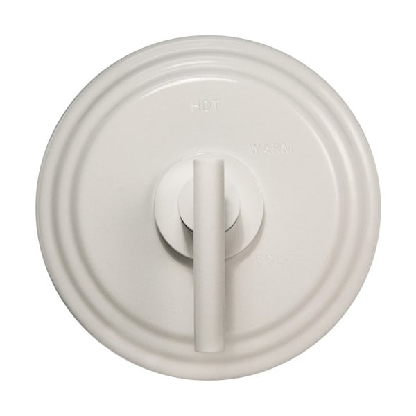 Newport Brass Pressure Shower Trim Plate W/ Handle. Less Showerhead, Arm, Wht 4-1604BP-52 - main